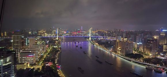 River view - night