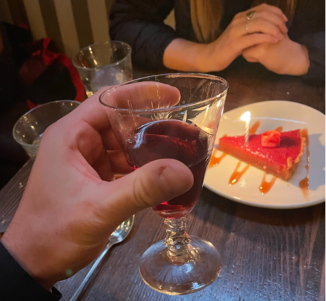 Port and a tart
