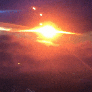 Sunset flight over Filipino sky ❤️