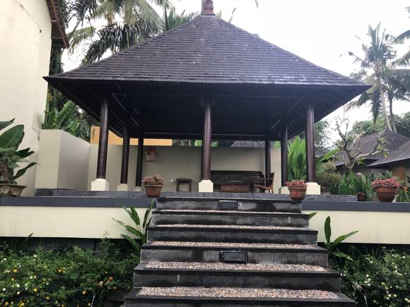 Veranda Where Classes Are Held
