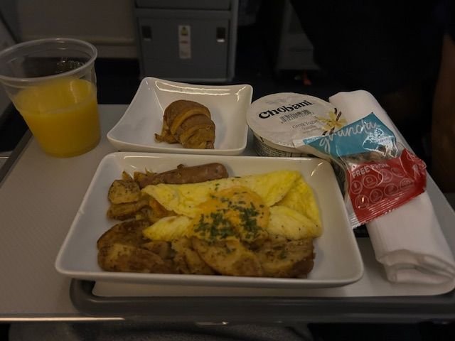 Prelanding Breakfast - meh