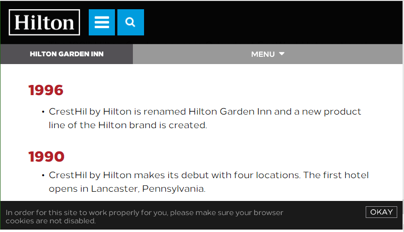 Cresthil By Hilton The Predecessor To Hilton Garden Inn Page 4