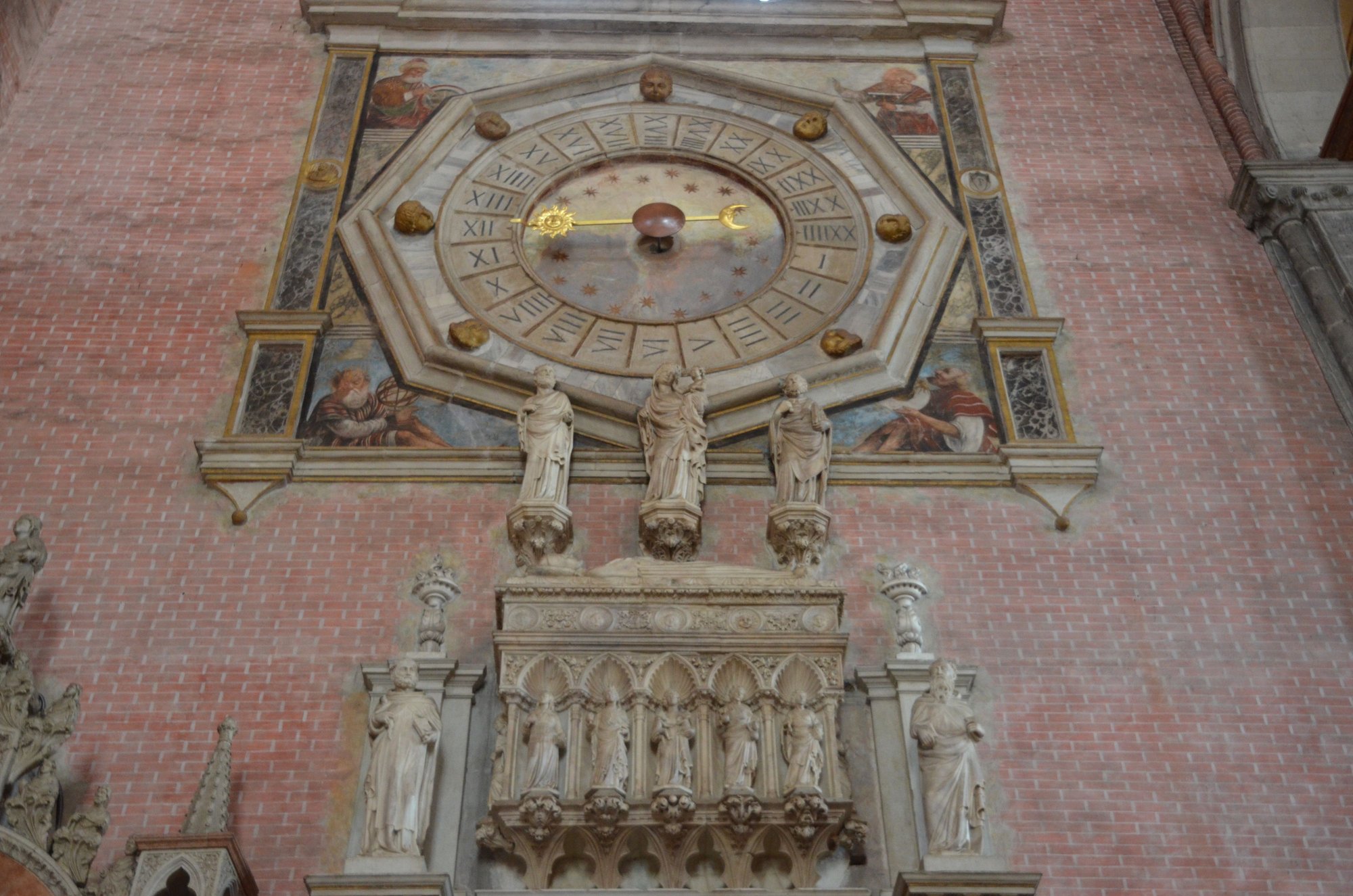 Zanipolo, 24 hour clockface