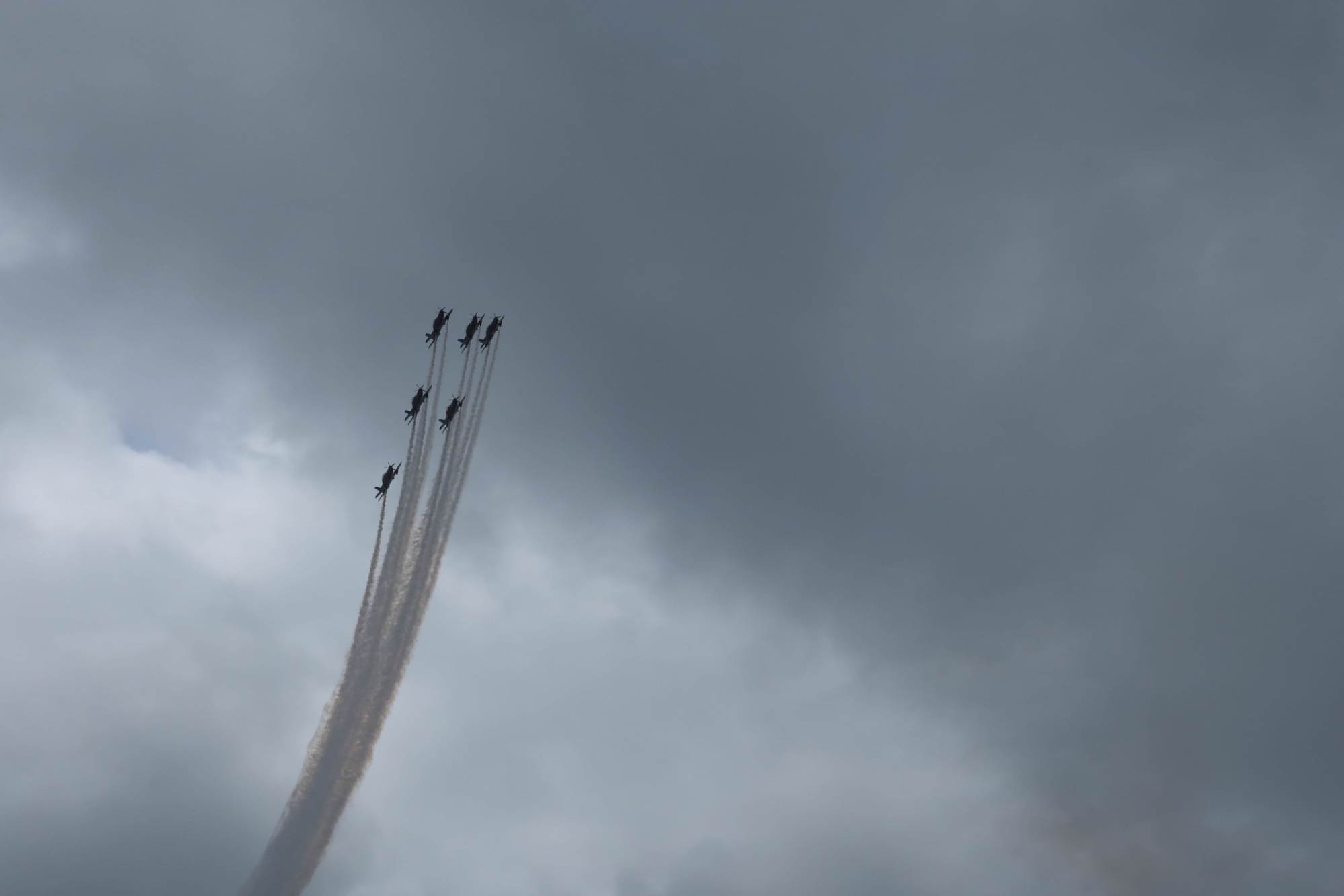 Fighter Jets over Sydney Harbor