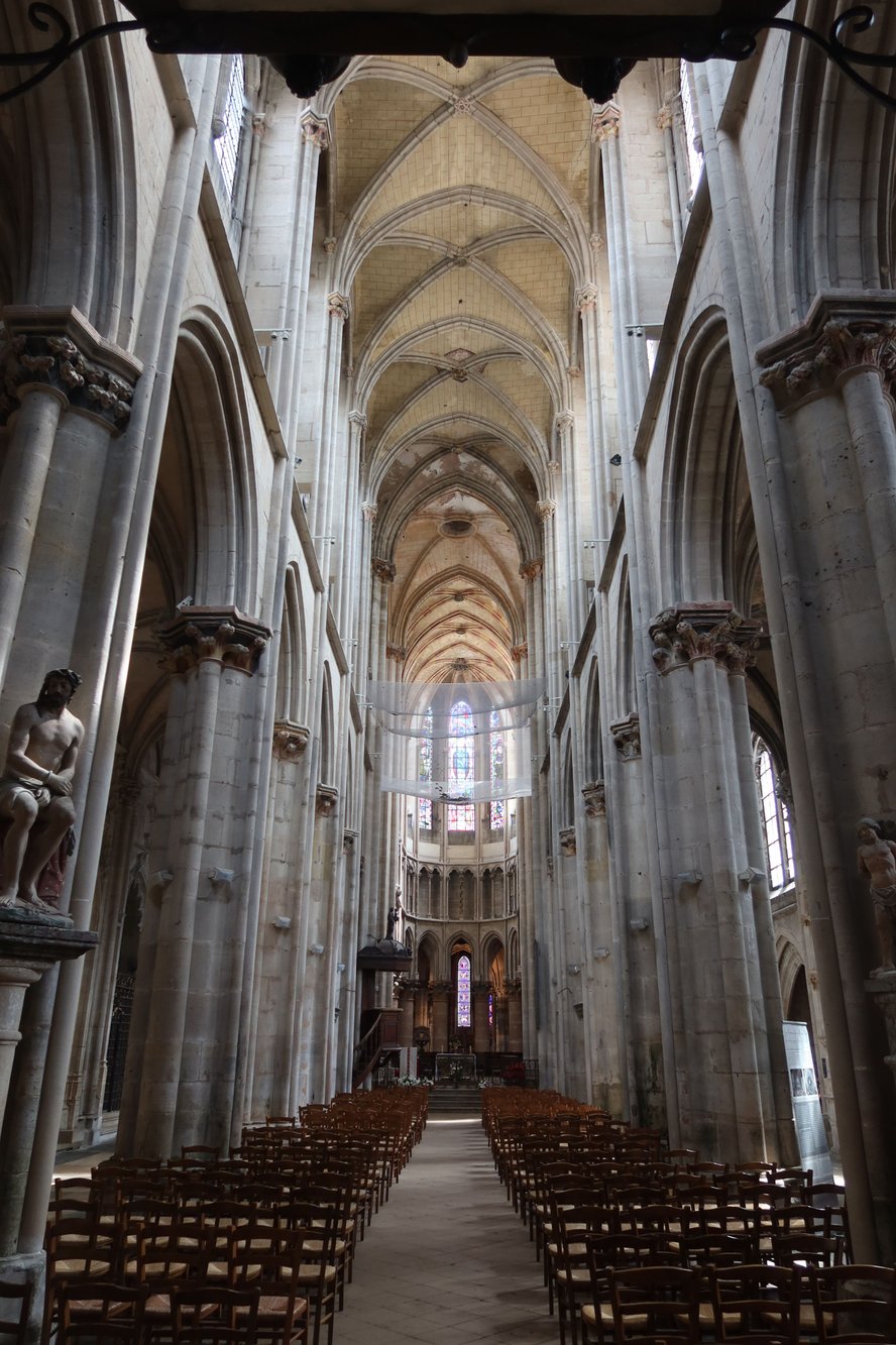 Central Nave of Notre Dame Church, Semur-en-Auxois