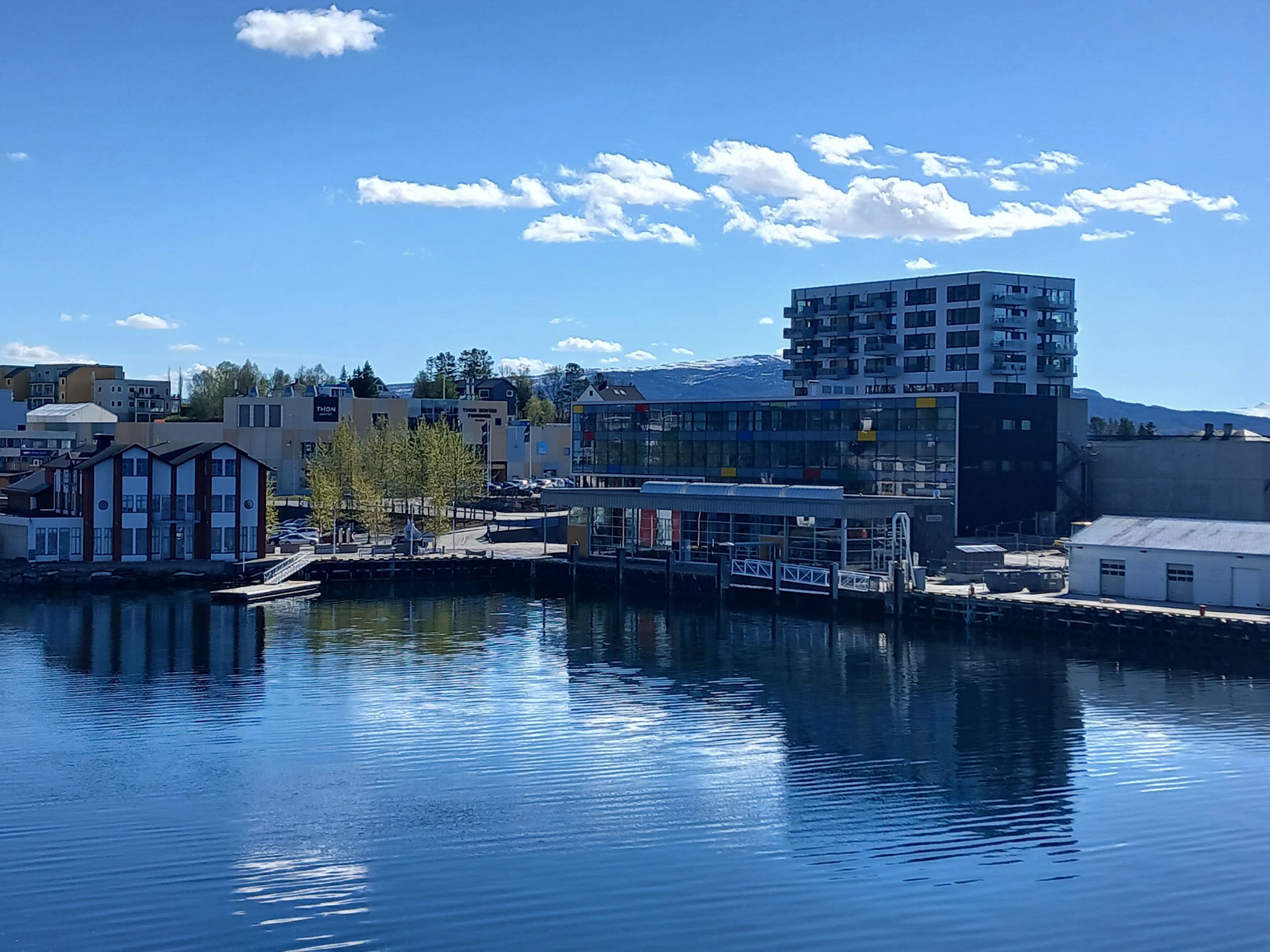Docking at Finnsnes