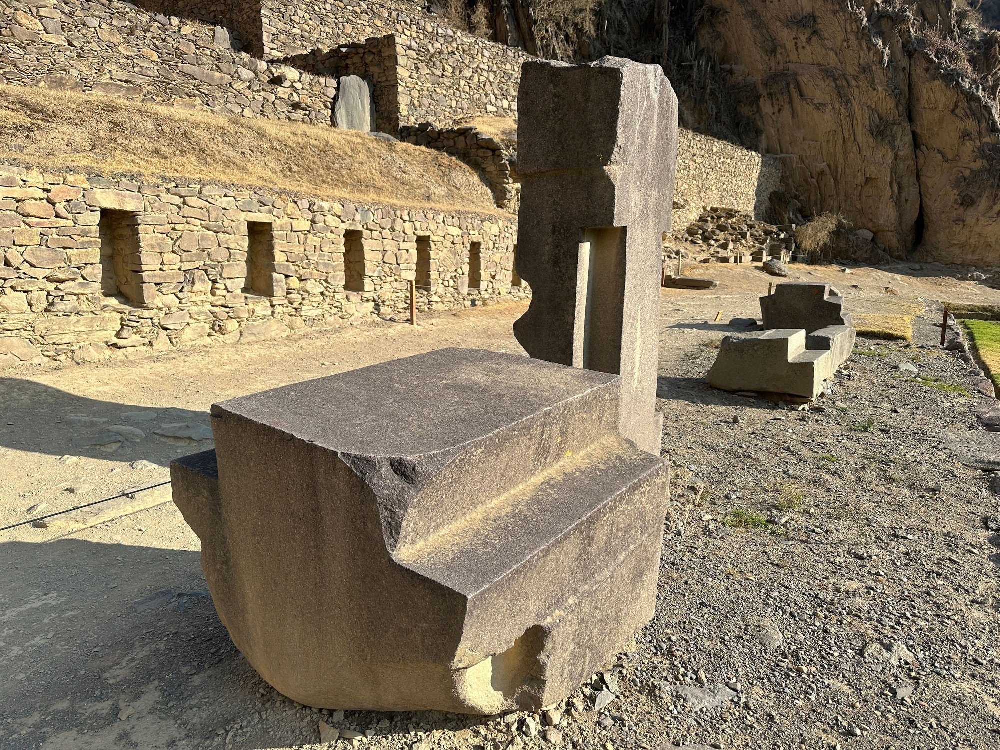 Look how smooth the stone was carved!