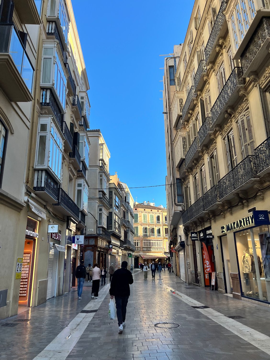Love the mostly-pedestrian streets in the historic core