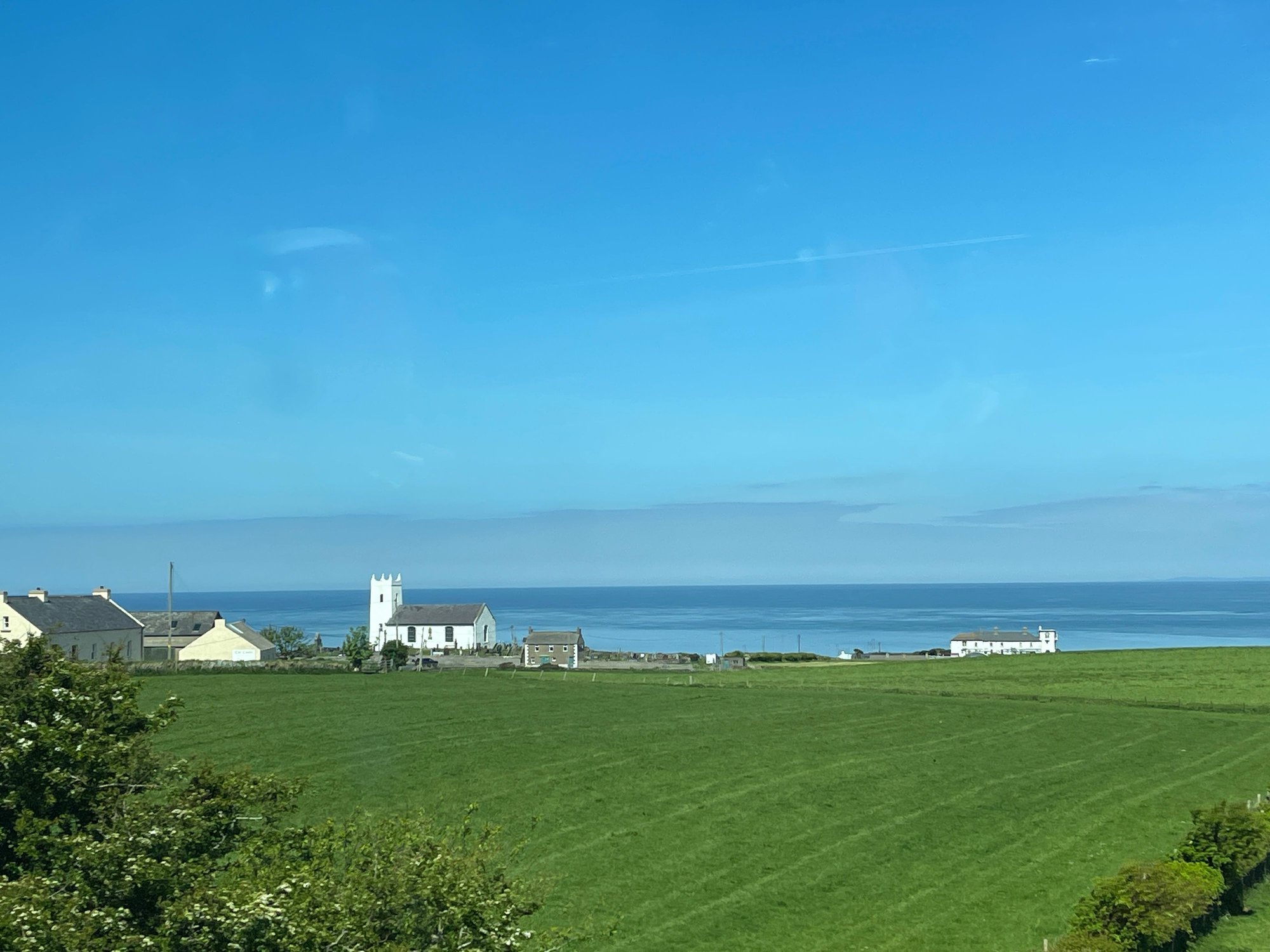 The coastal view to Giant�s Causeway 
