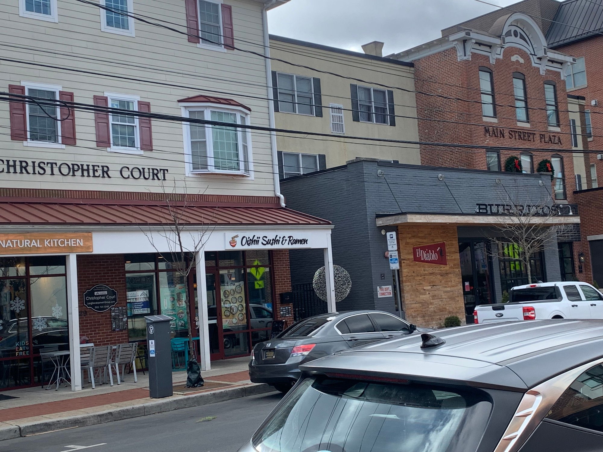 A glimpse of Main Street, Newark, Delaware