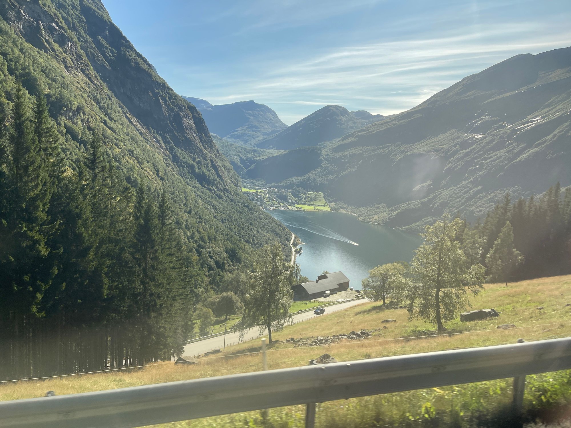 Climbing up the Eagle road