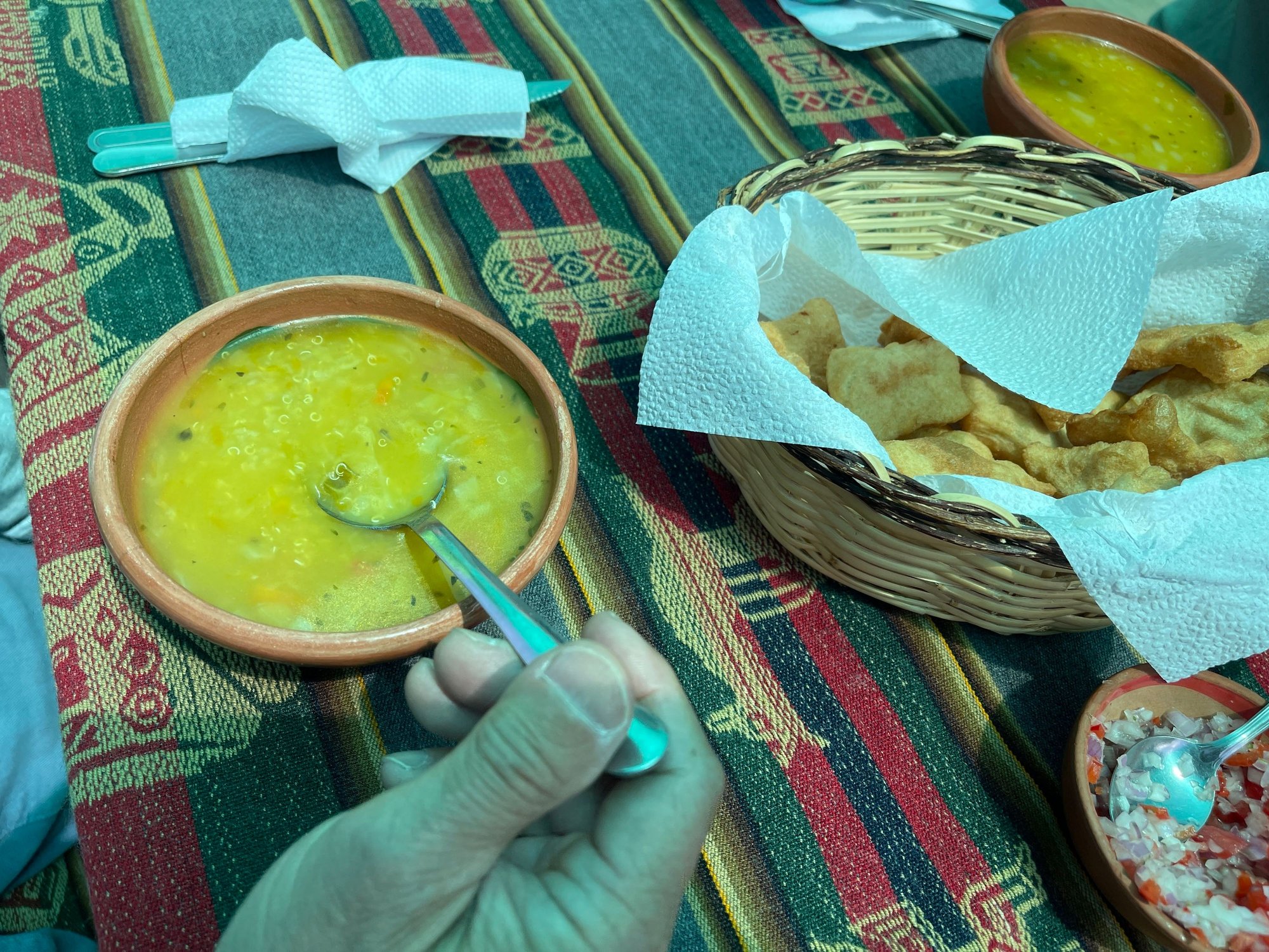 quinoa soup - delicious 