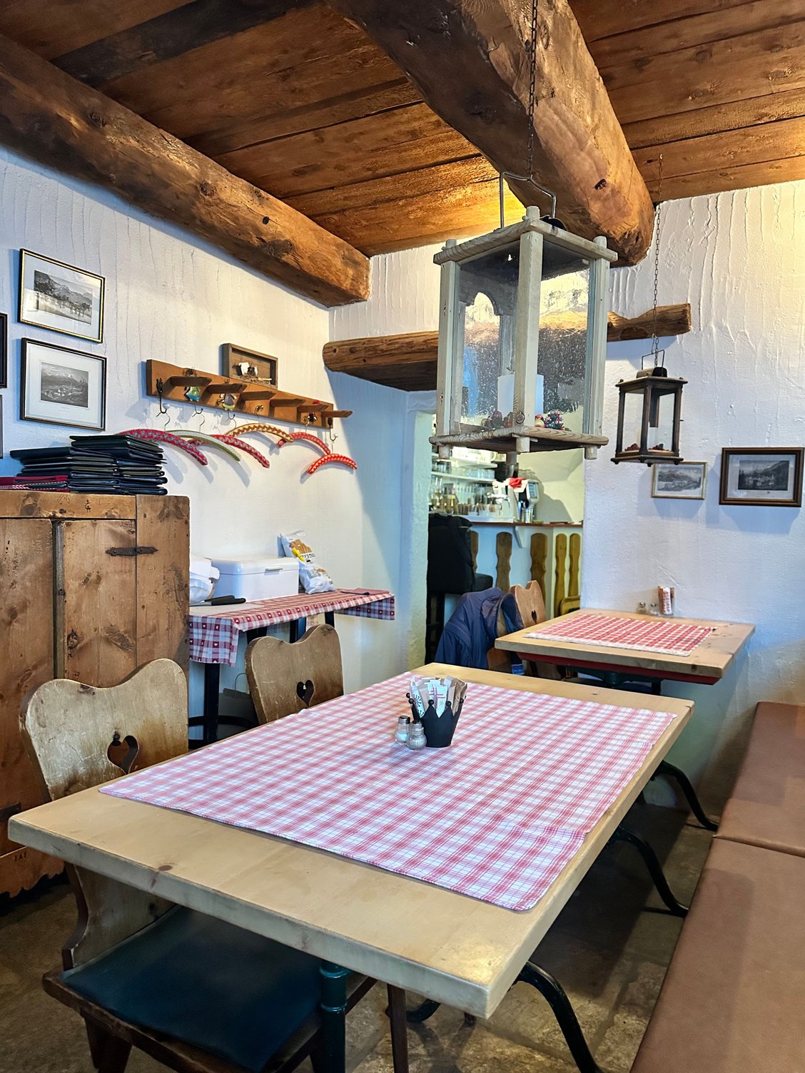 At restaurant La Passarella.