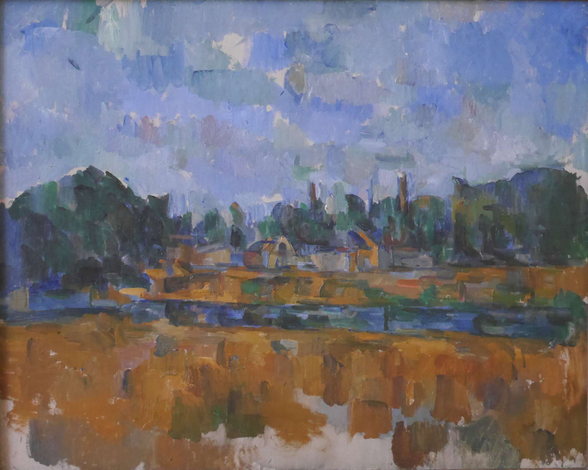 C�zanne - Banks of a River