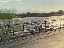 Here’s the river I was talking about. It  was completely dry two weeks ago.