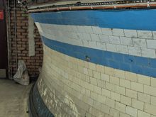 Old tiles from a now closed station