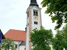 Old church on the island 