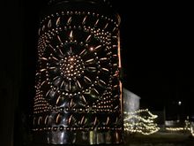 Tin candle holder from old Sturbridge village