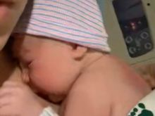 Andrew James S_____. Two hours old
