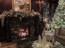 The Wedgewood Hotel lobby and Christmas tree