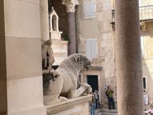 Inside the Peristyle