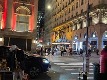 5th Avenue Sax Player. 