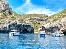 Beautiful coves off of Hvar.