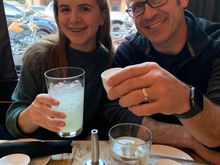 Sake and sushi (and lemonade).