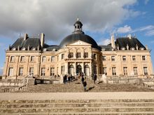 Vaux Le Vicomte, the back of the chateau facing the gardens.
