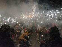 Revelers, both local and foreign.