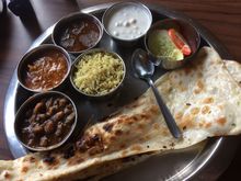 Thali at Bharawan da dhaba.