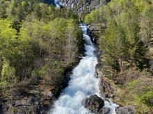 Waterfall From the ferry