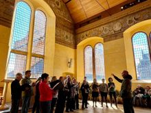 Rehearsal at Stirling Castle