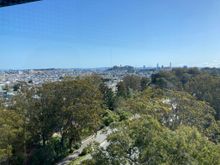 View from deYoung observation tower