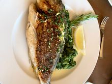 Grilled Sea Bream, soooo good.