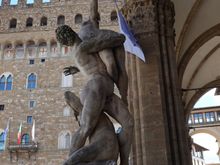 Rape of the Sabine by Giombologna