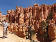 Joyce and hoodoos - what a combo!