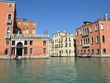 Commissario Brunetti's terrace in the center back.