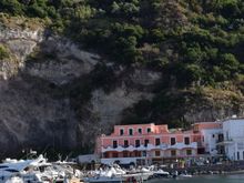 Passing water taxi as we approached San Giorgio.