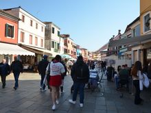main street Burano