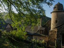 Conques is all about historical buildings.