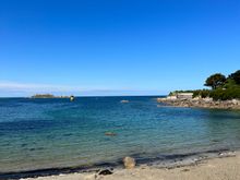 Watching the tide is relaxing.  View from our room.