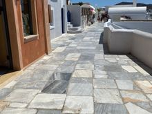 Santorini is empty.