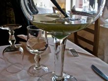 The free guava cocktail at Le Palace