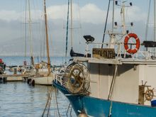  The golden hour in Cetara.