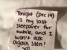 I recently found this old and funny note from my daughter. she is 25 now and still gets GROUCHY when she hasn’t had her beauty rest. Allison’s GDs car nap reminded me of this...