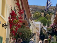 The lovely Plaka, the oldest section of Athens
