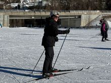 Cross country skiing 