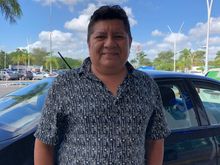 Our driver, Manny Lug, of Merida.