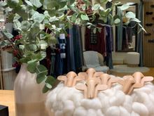 
A bit whimsical, but I like how the store turned cotton balls into a flock of sheep. ☺️